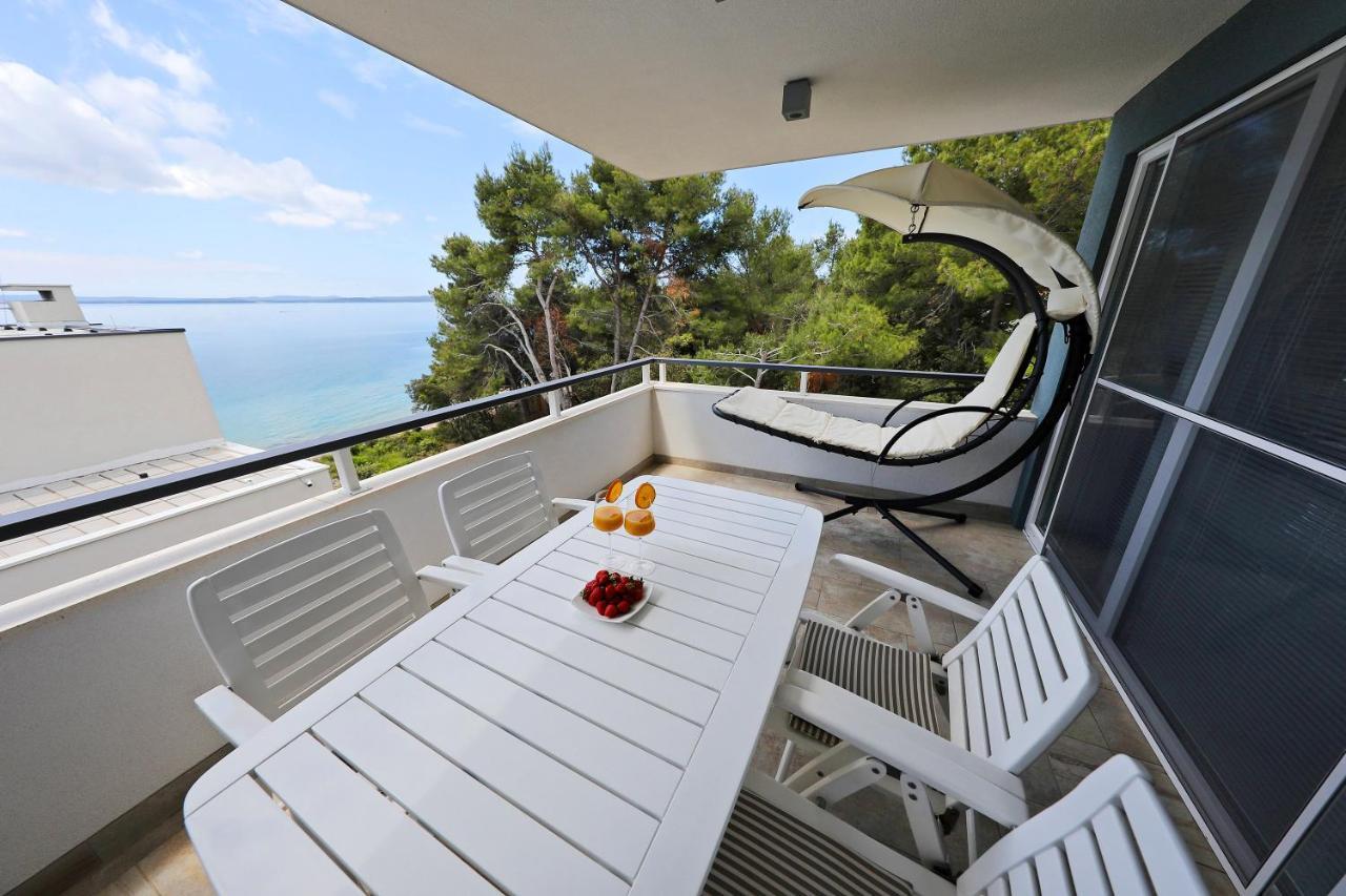 Ferienwohnung Luxury Sunset Penthouse With Seaview Petrčane Exterior foto